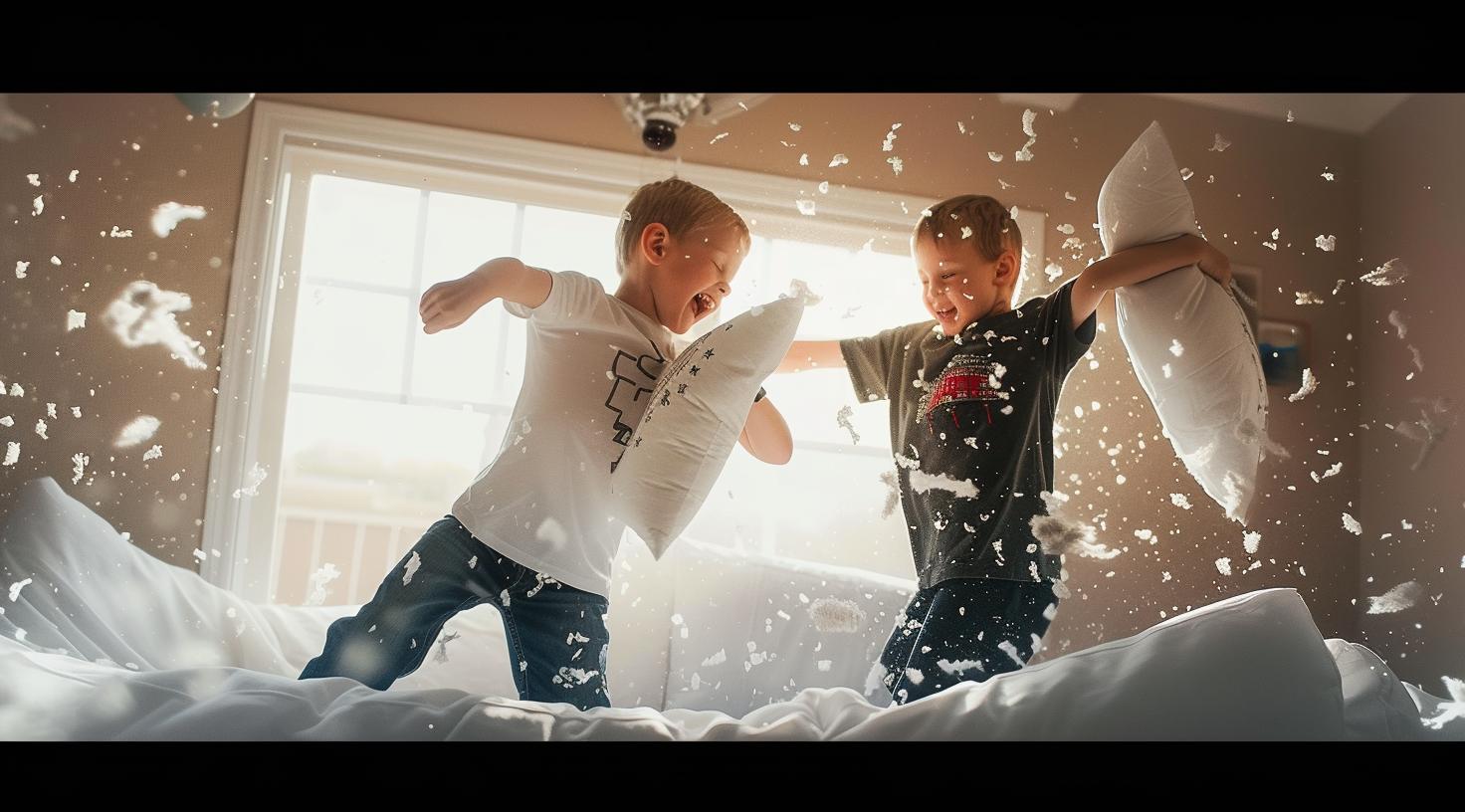 Spaßige Sportspiele für Kinder zu Hause